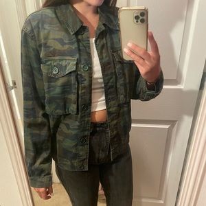 Topshop Camo Jacket